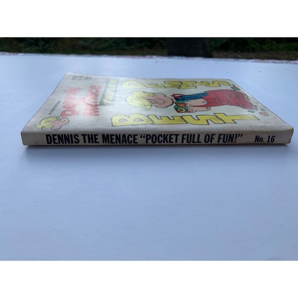 Dennis The Menace Comic Book No.16 "Pocket Full Of Fun!" 1972 Edition By Hank Ke - Picture 2 of 12